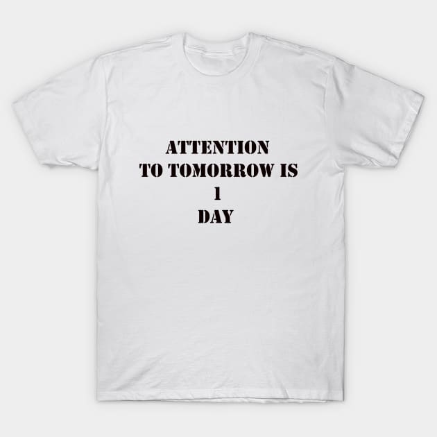 day T-Shirt by VanBur